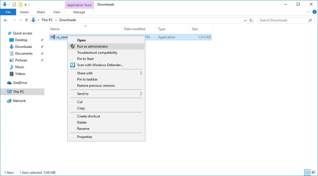 Installieren von Visual Studio - Visual Studio