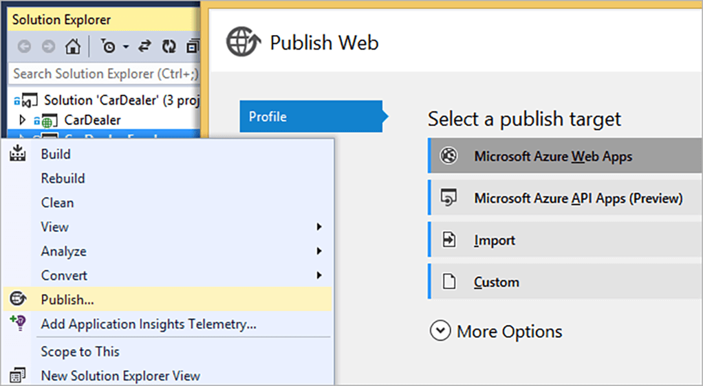 Cloud apps in Azure