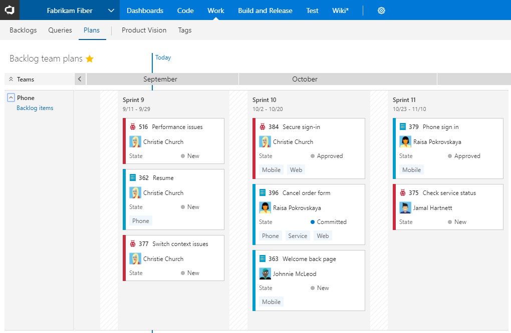 Screenshot Agile