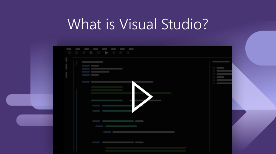 Watch Visual Studio video tour