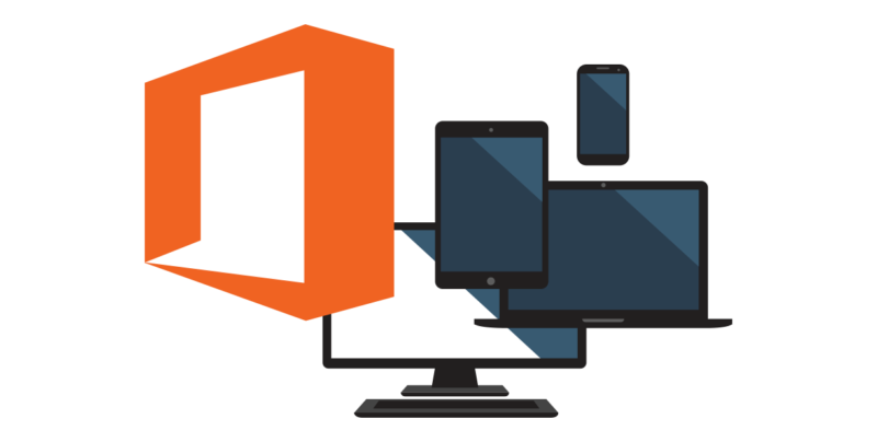 Office illustration graphic