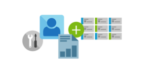 Visual Studio Subscriptions Admin dyamic illustration graphic