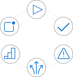 App Center: 行動裝置和雲端式工具箱的圖形