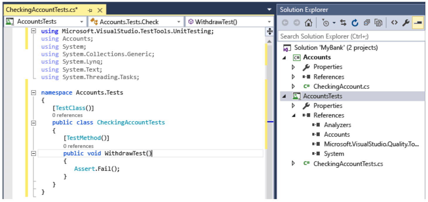 Code Testing Tools Services Visual Studio Visual Studio