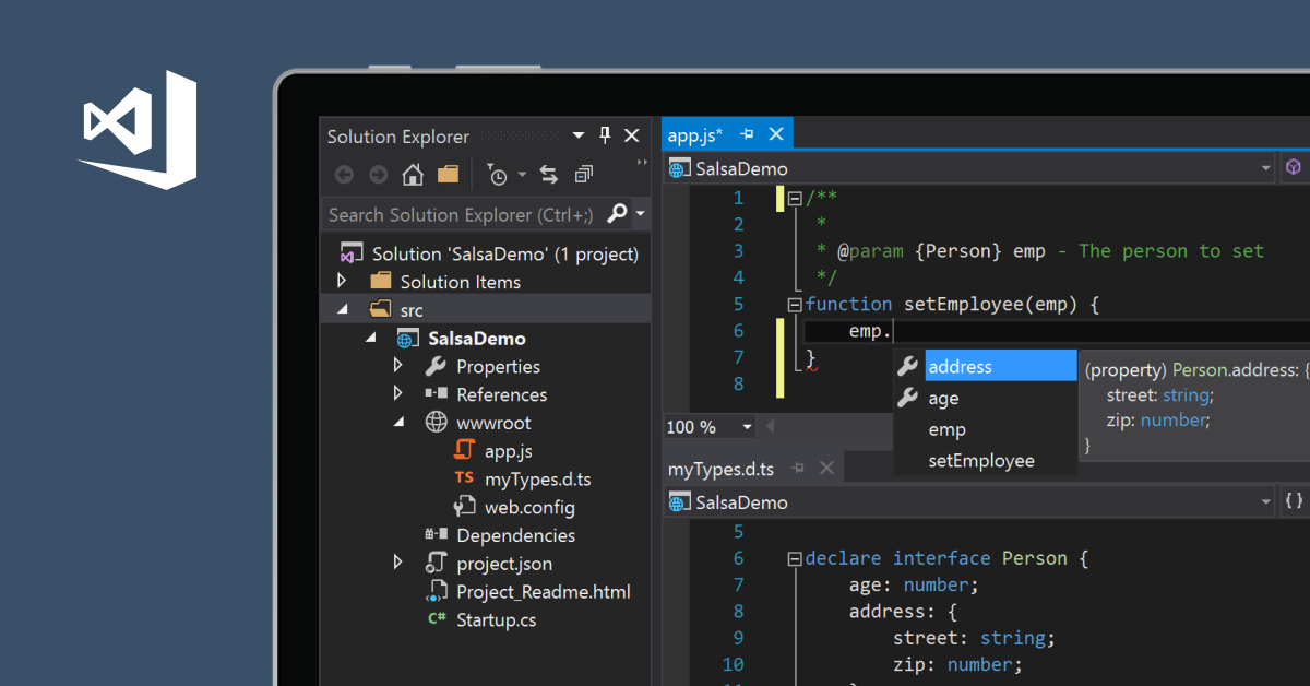 JavaScript / TypeScript | Visual Studio - Visual Studio