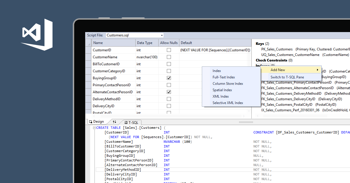 visual studio 2017 sql server which one to install first