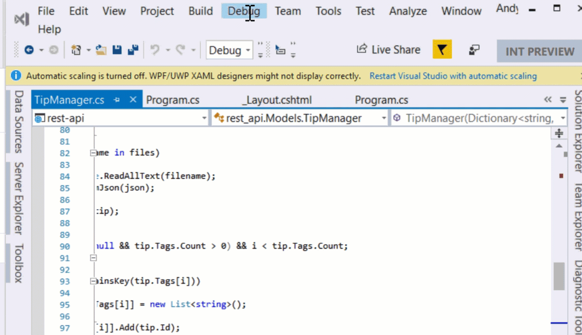Animation of attaching the Snapshot Debugger to a Azure Kubernetes Service