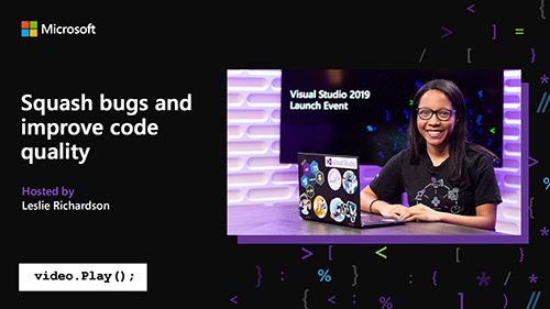 Video titled 'Squash bugs and improve code quality'