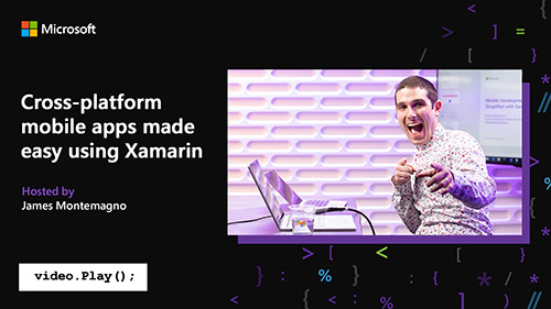 Video titled 'Cross-platform iOS & Android development with Xamarin'