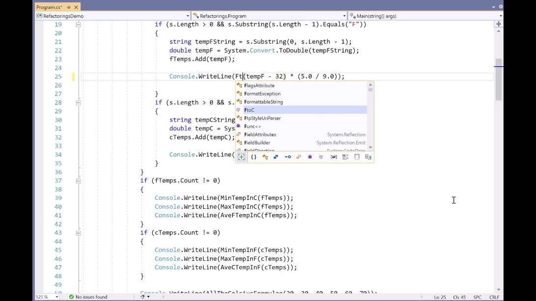 Visual Studio Programming