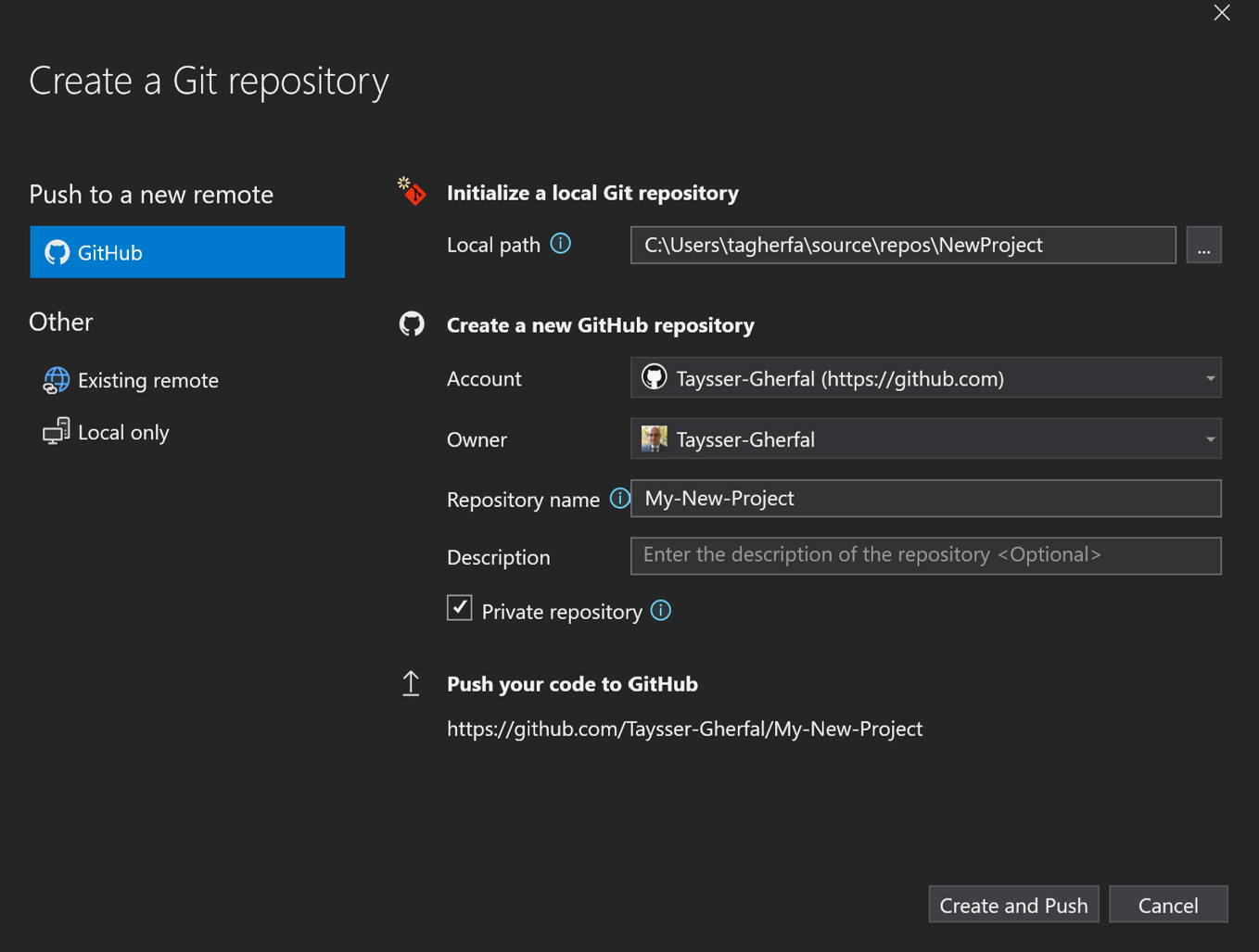 Visual Studio Version Control - Code Repository