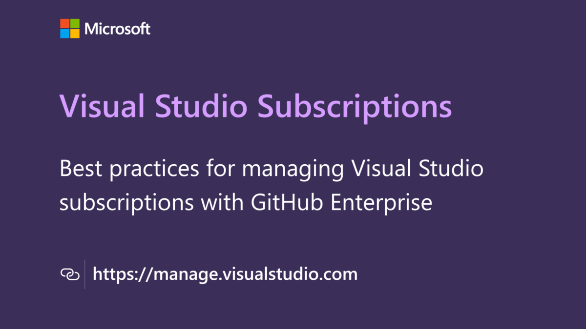 microsoft visual studio license assignment