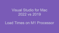 Visual Studio for Mac video screenshot