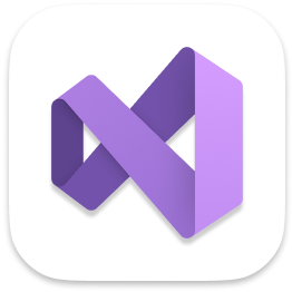Ikona programu Visual Studio 2022 dla komputerów Mac