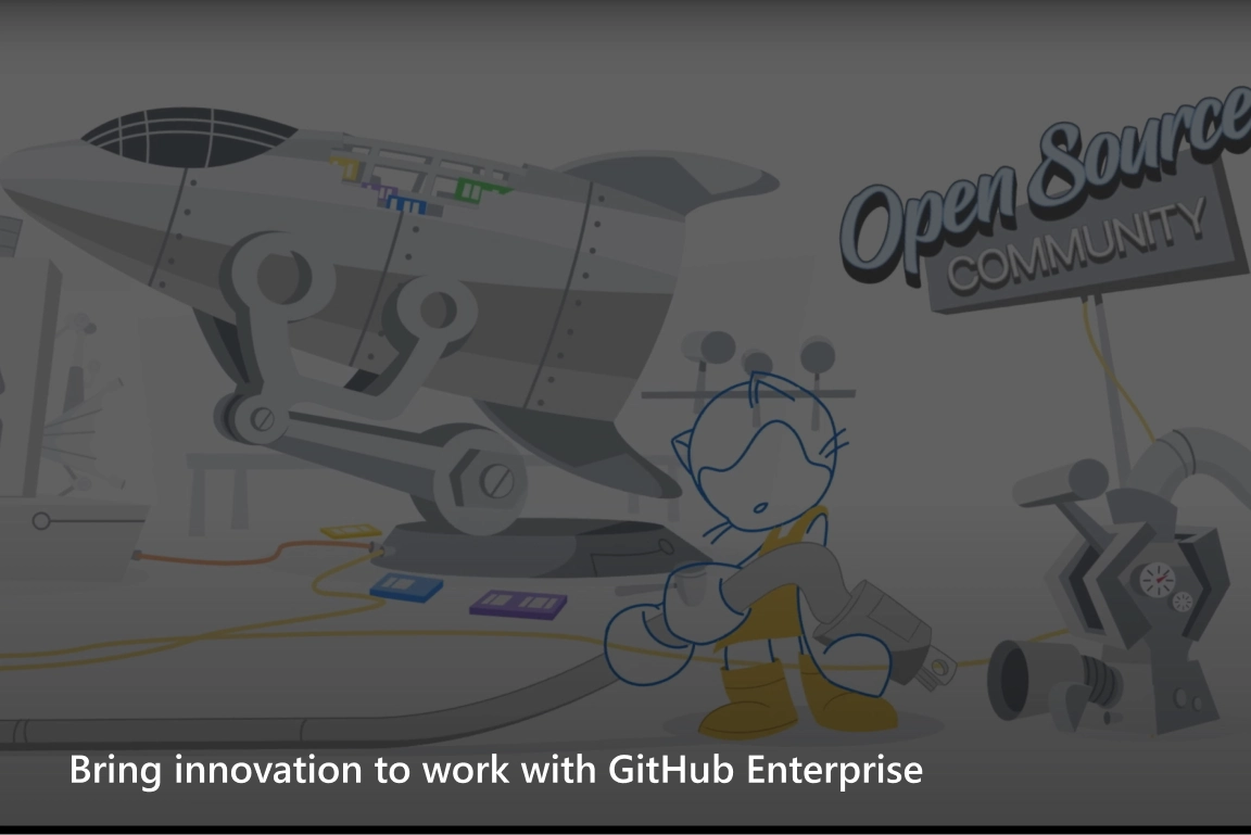 Bring innovation to work with GitHub Enterprise video image