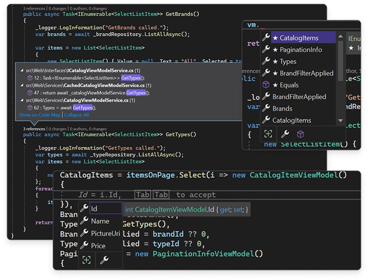 Visual Studio 2022 IDE Programming Tool for Software Developers