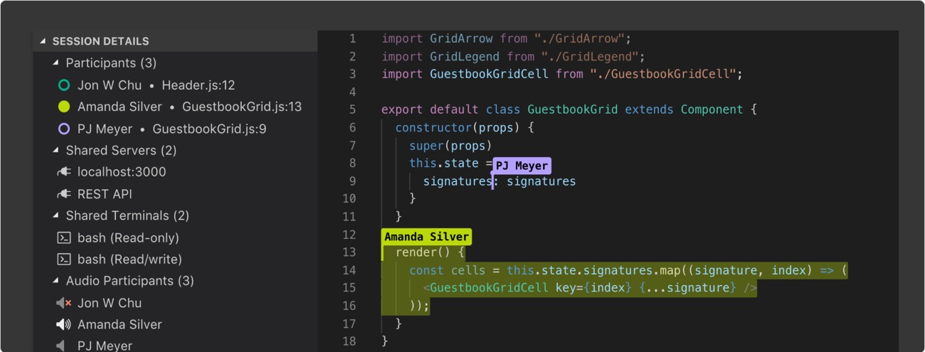 visual studio code live share online