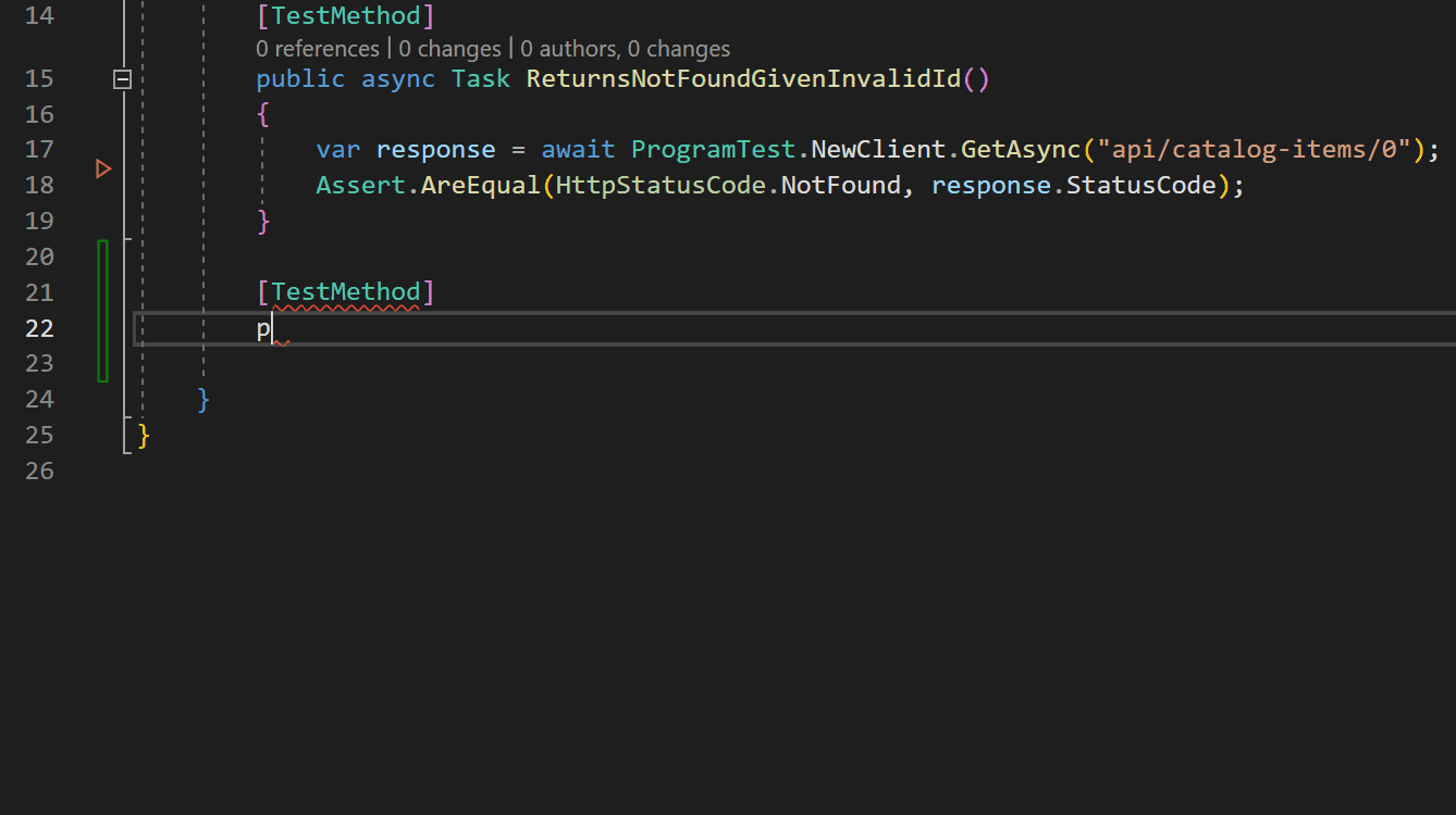 Visual Studio - Code editing