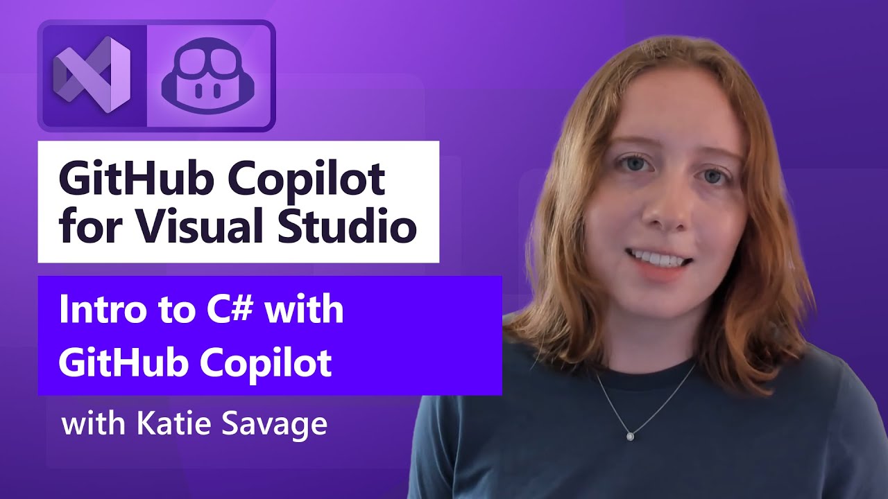GitHub Copilot video - introduce to Csharp