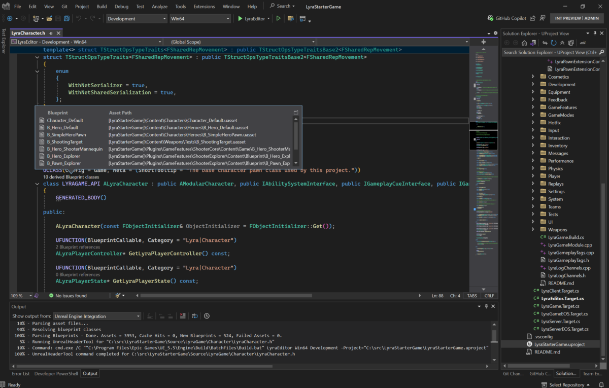 游戏开发和调试 - Visual Studio IDE
