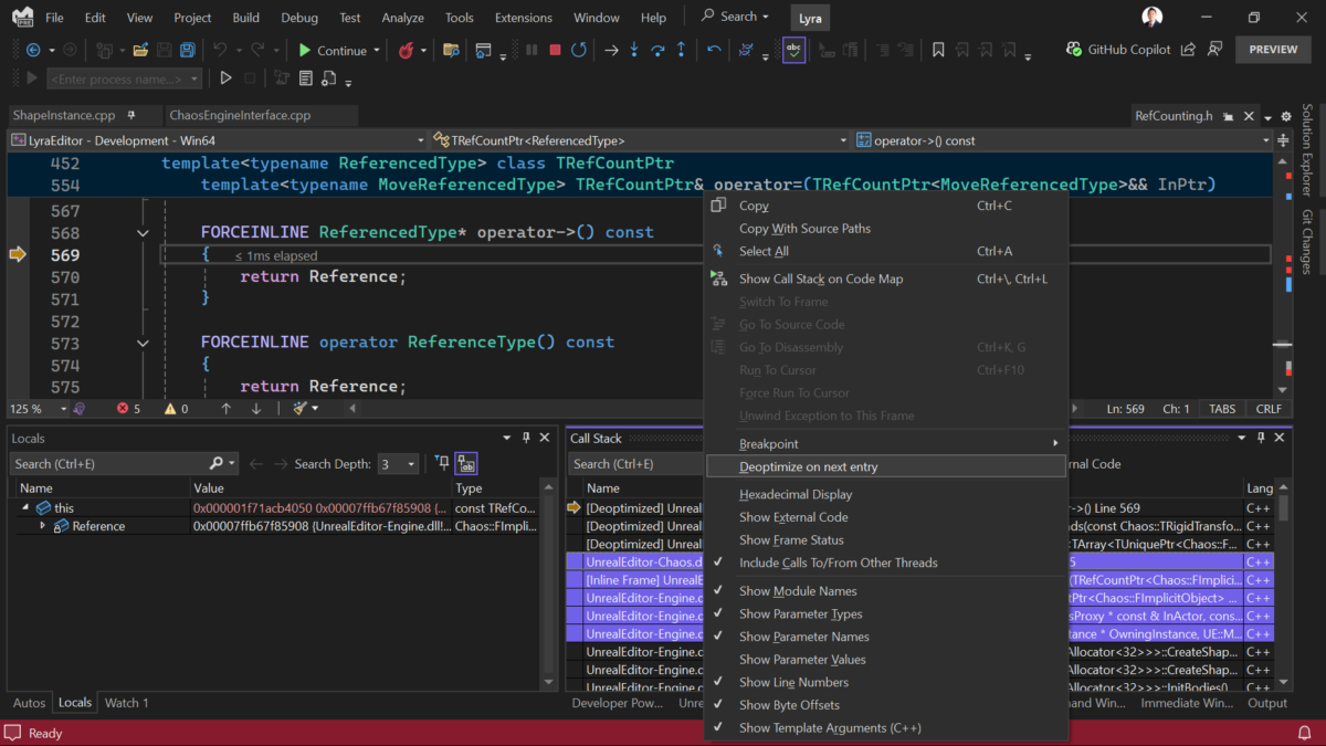 Visual Studio IDE: Game Development and Debugging